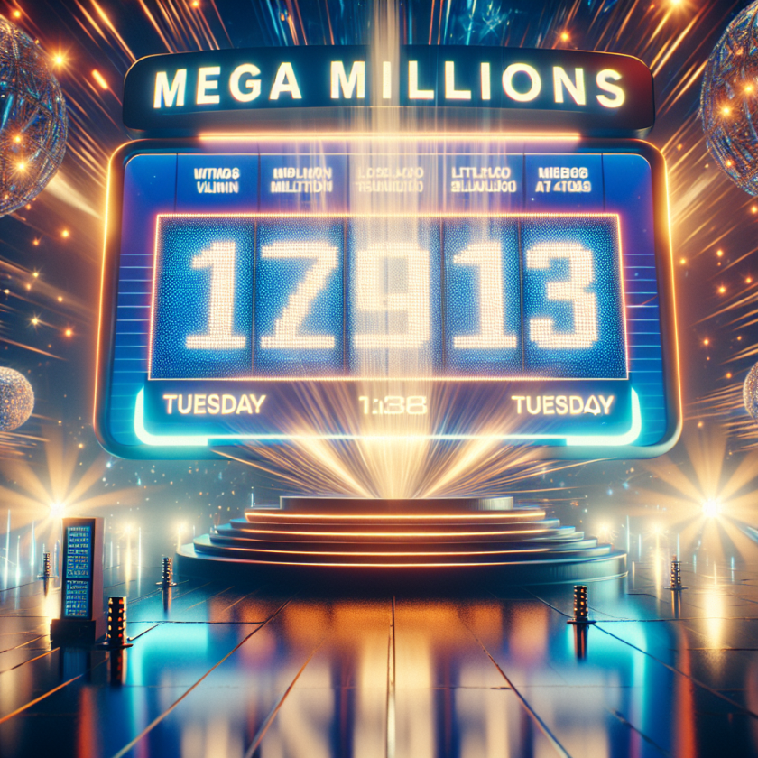 Tuesday's Mega Millions Winning Numbers Announced