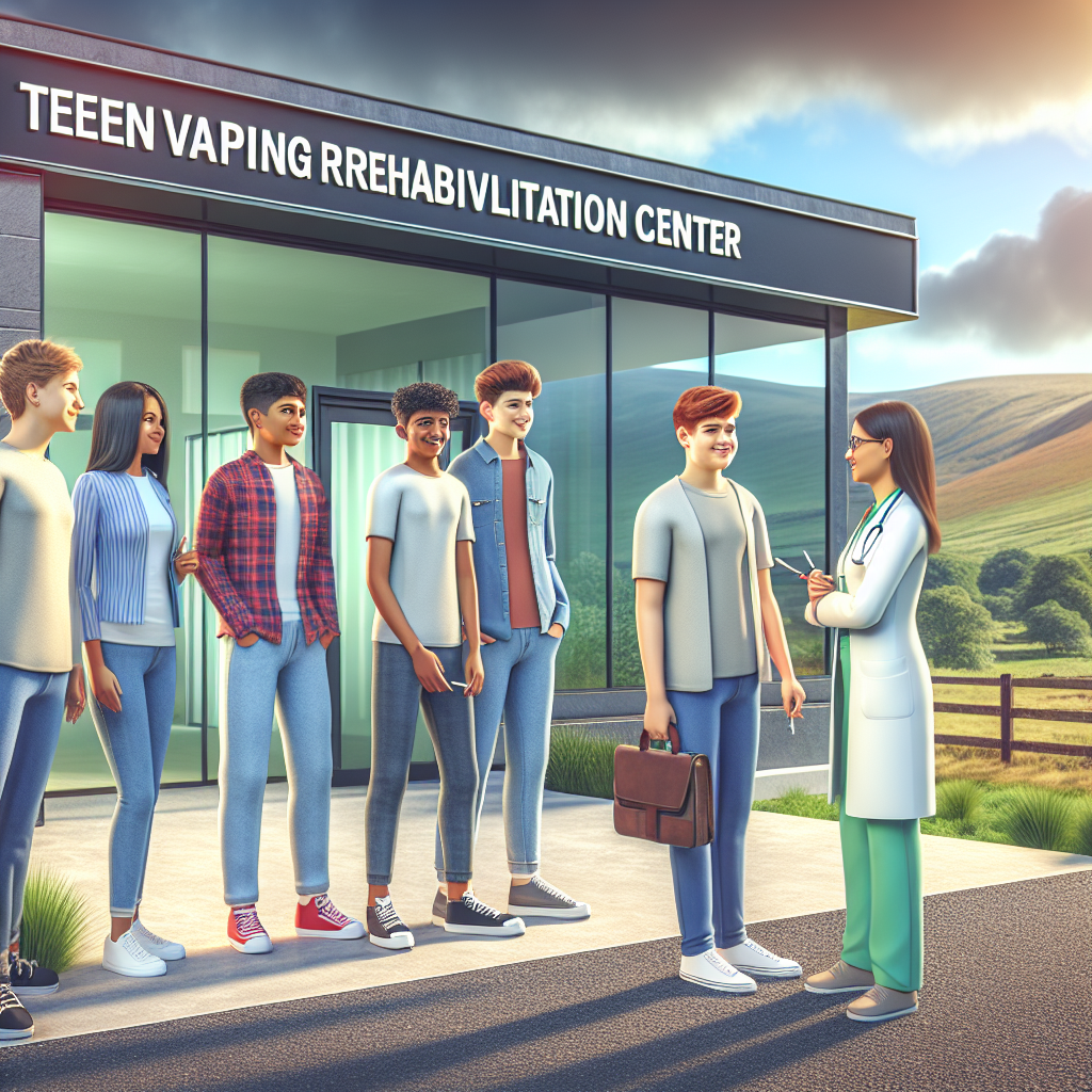 UK Launches Rehabilitation Center for Teen Vaping Addicts