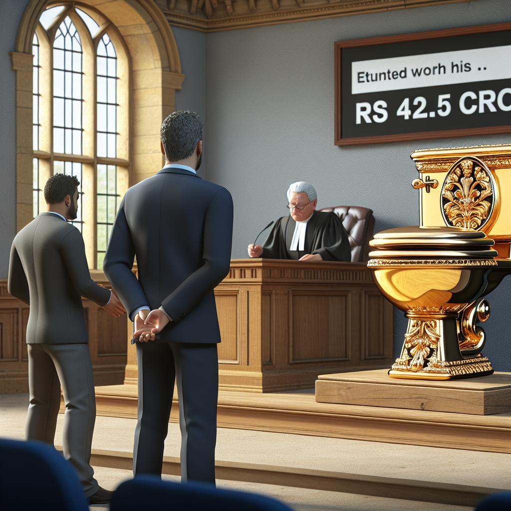 UK Man Sentenced for Gold Toilet Heist Worth Rs 42.5 Crore at Blenheim Palace