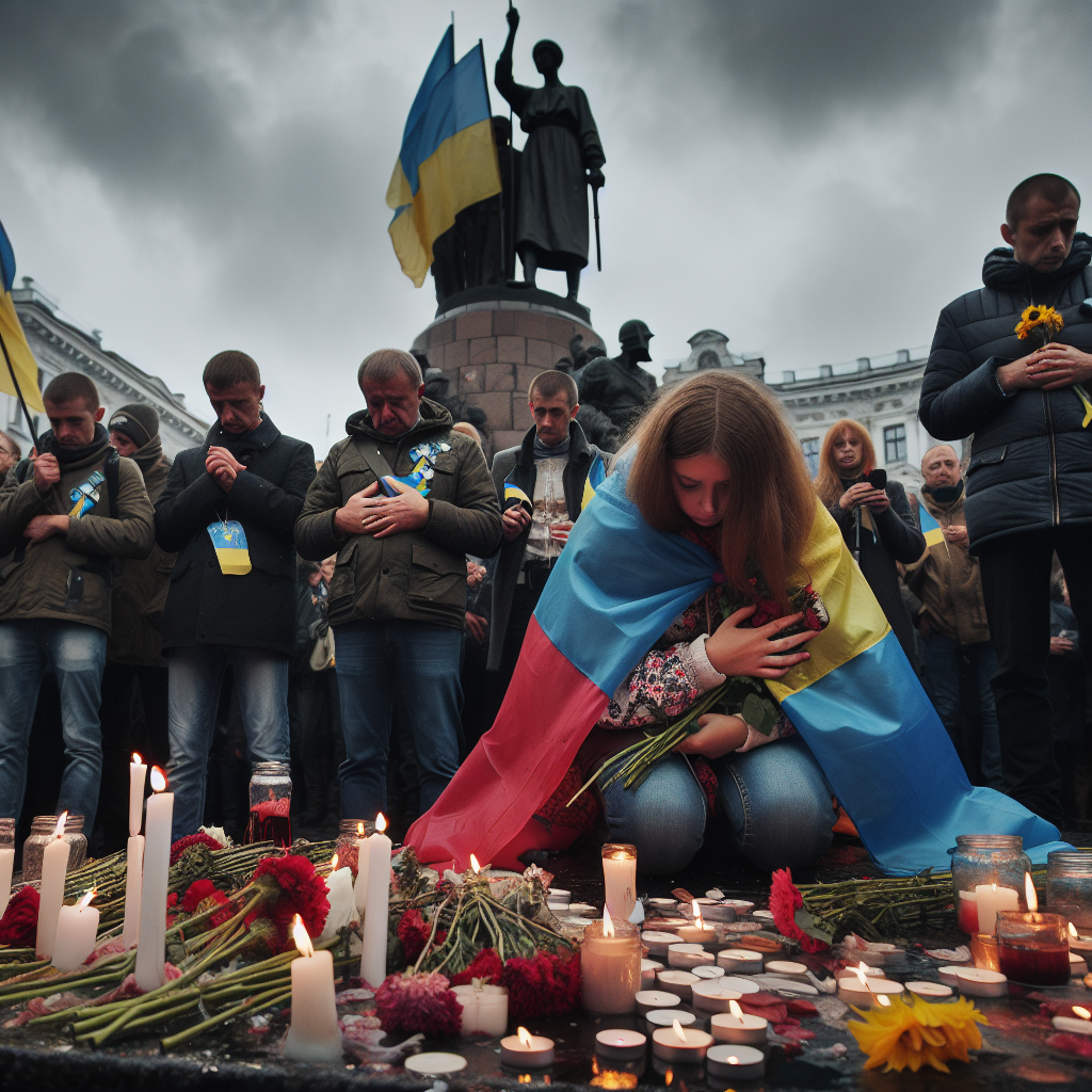 Ukraine Commemorates 3rd Year of Invasion Amid Uncertain Support