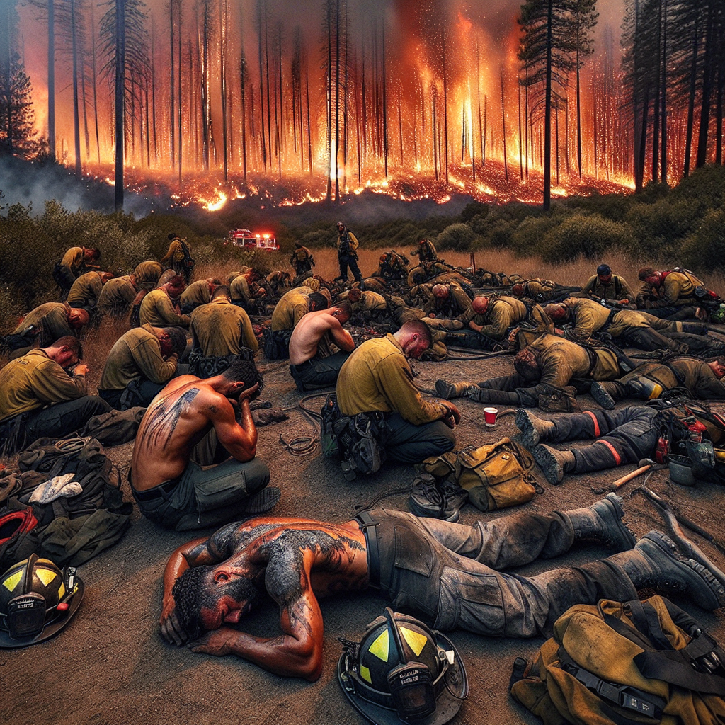 Underpaid and Overworked: Why US Wildland Firefighters Are Leaving the Job