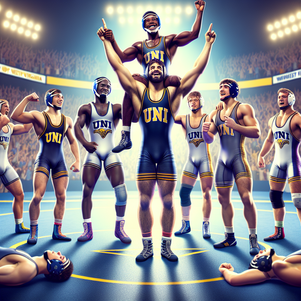UNI Wrestling Triumphs Over West Virginia, Panthers Secure Victory in 7 of 10 Matches