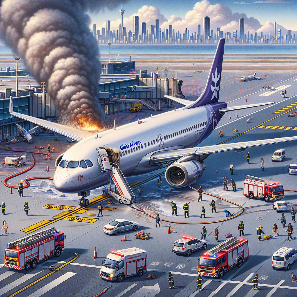 United Airlines Flight Evacuated Due to Engine Trouble on Houston to New York Route