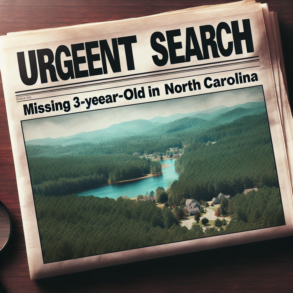 Urgent Search: Missing 3-Year-Old in North Carolina