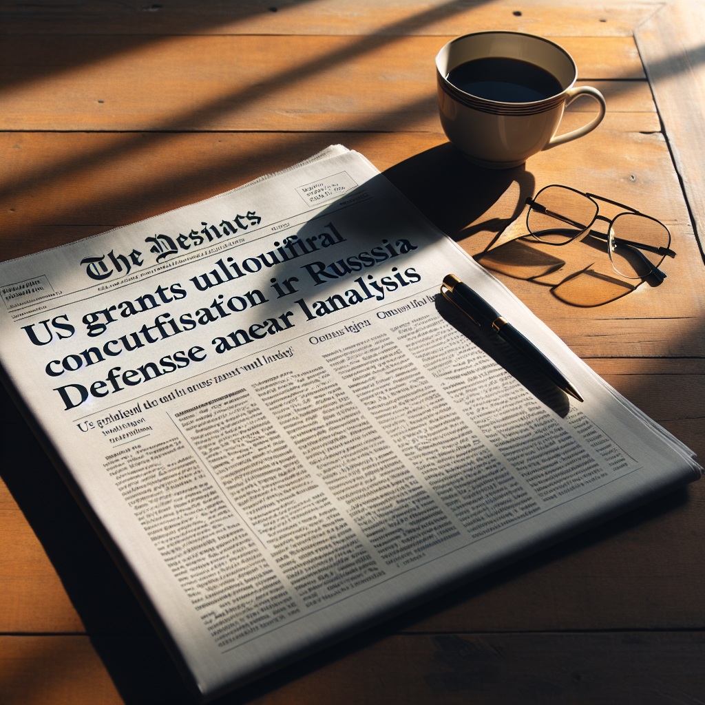 US Grants Unilateral Concessions to Russia: Leading Defense Analyst