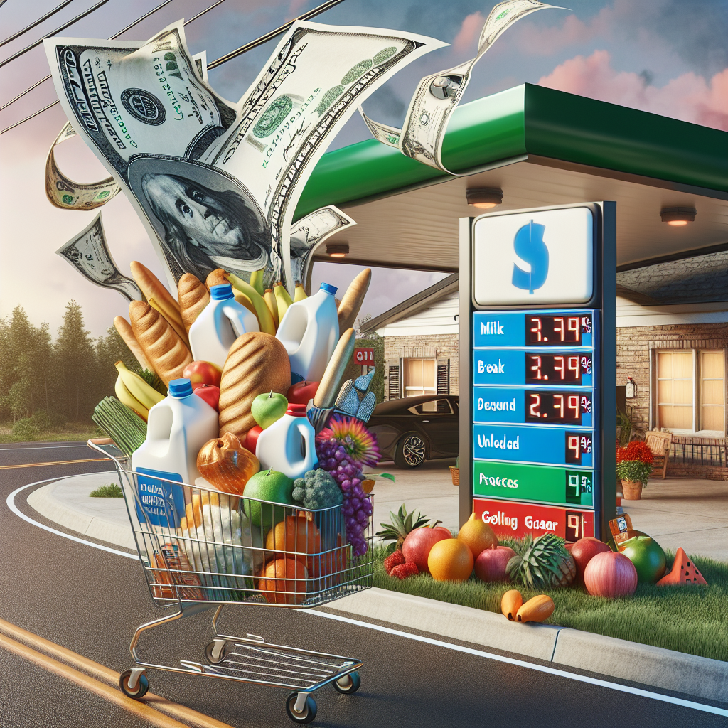 US Inflation Worsens Amid Surging Grocery and Gasoline Costs