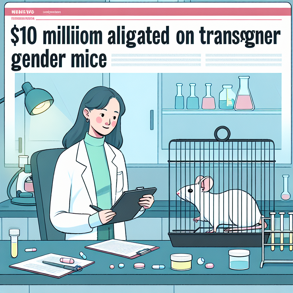 US Lawmaker Claims Biden Allocated $10 Million in Taxpayer Money for 'Transgender Mice' Research