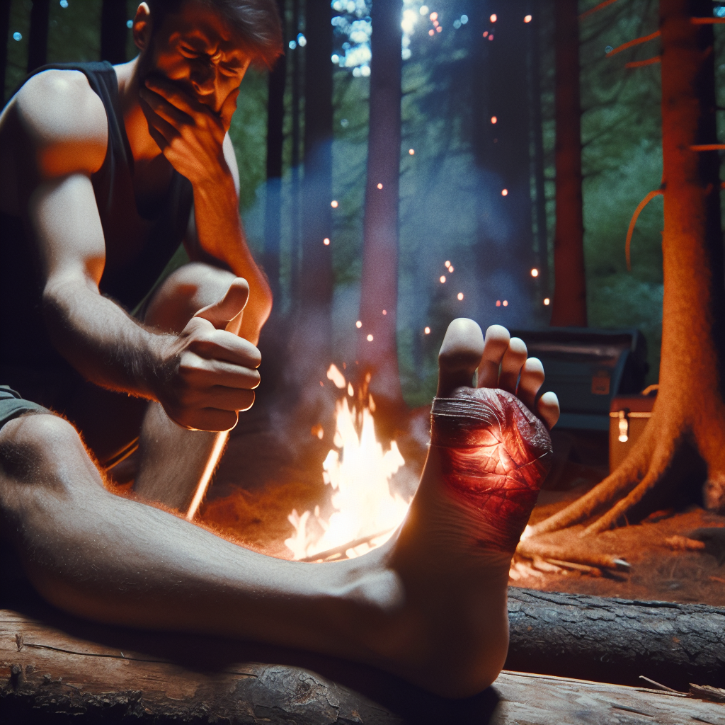US Man Suffers Leg Amputation After Thumb Burn on Camping Trip