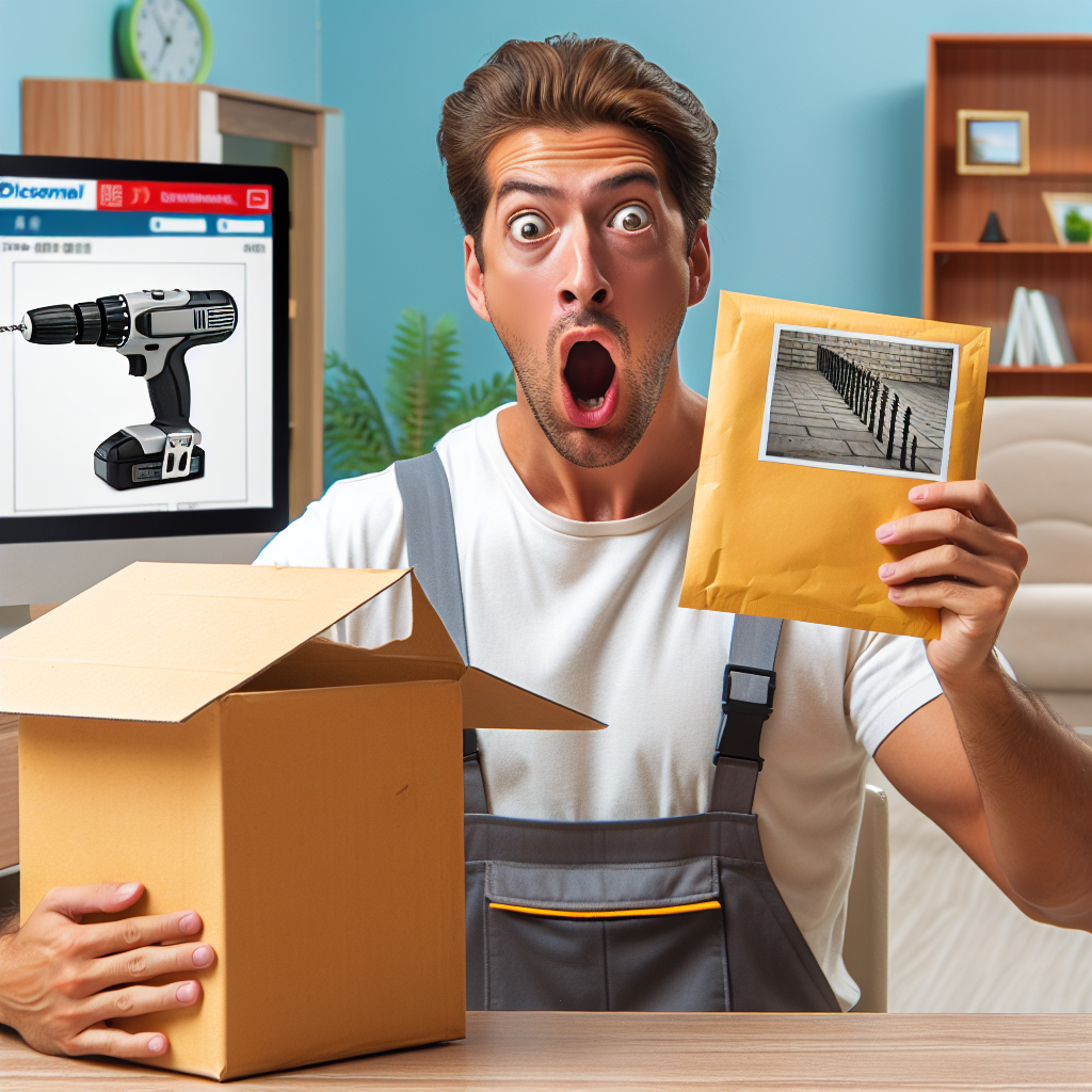 US Man Surprised by Photo Instead of Drill from Chinese Website