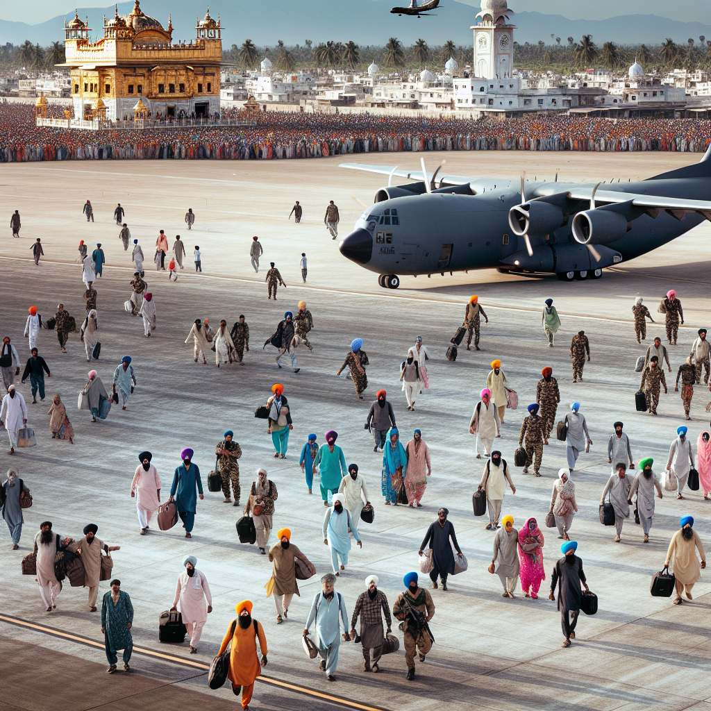 US Military Plane Returns 205 Deported Indians to Amritsar
