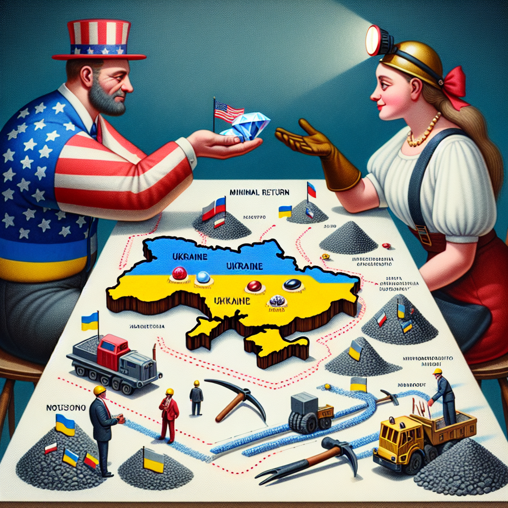 US Offers Minimal Return for Access to Ukraine's Mineral Resources