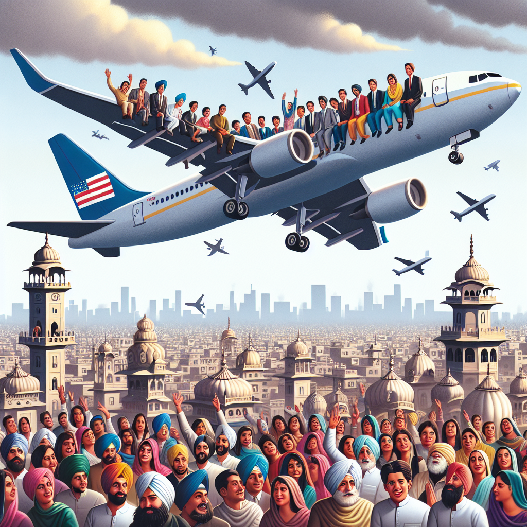 US Plane with 205 Deported Indians Scheduled to Arrive in Amritsar This Afternoon