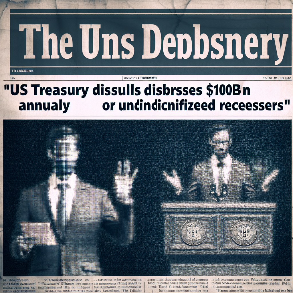 US Treasury Disburses $100bn Annually to Unidentified Recipients – Musk