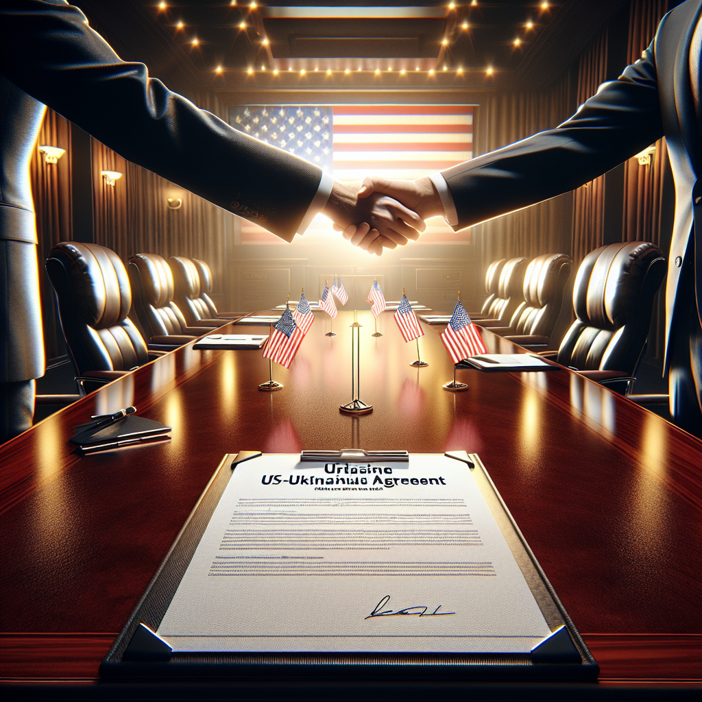 US-Ukraine Minerals Agreement Expected to Be Finalized on Friday