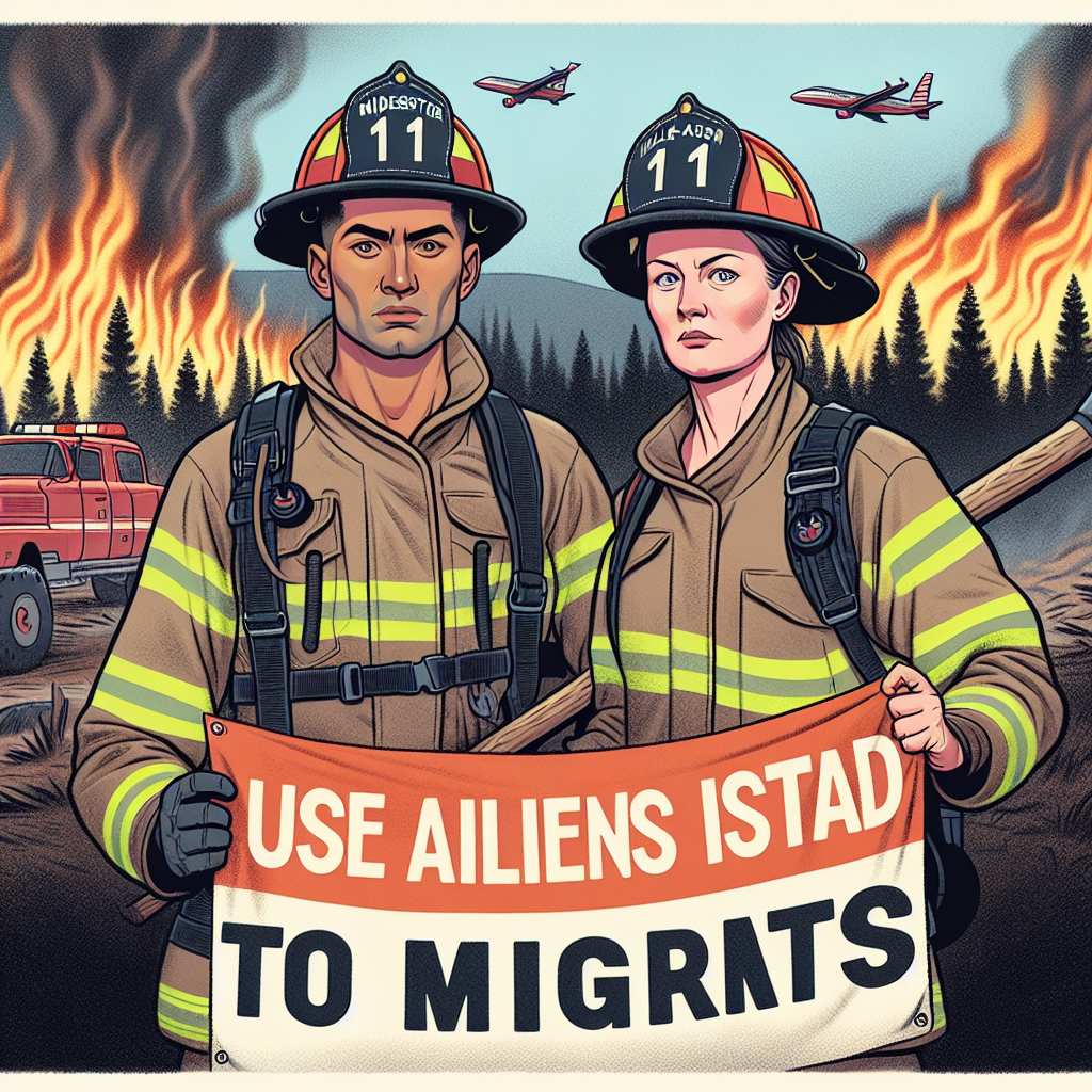 US Urges Wildfire Responders to Use "Aliens" Instead of "Migrants"