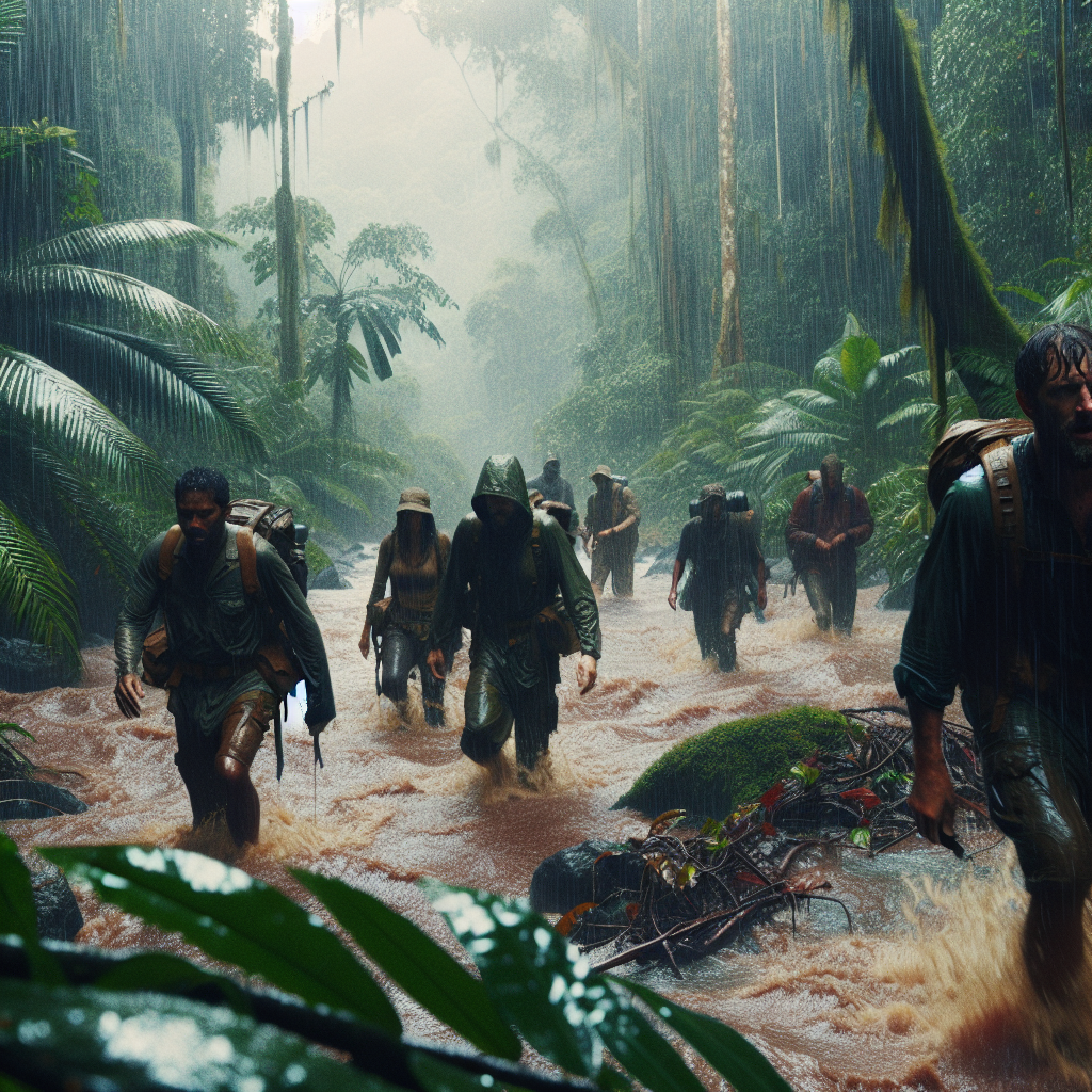 Video: Indians Brave Panama Jungle Amidst Mud and Rain on Journey to US