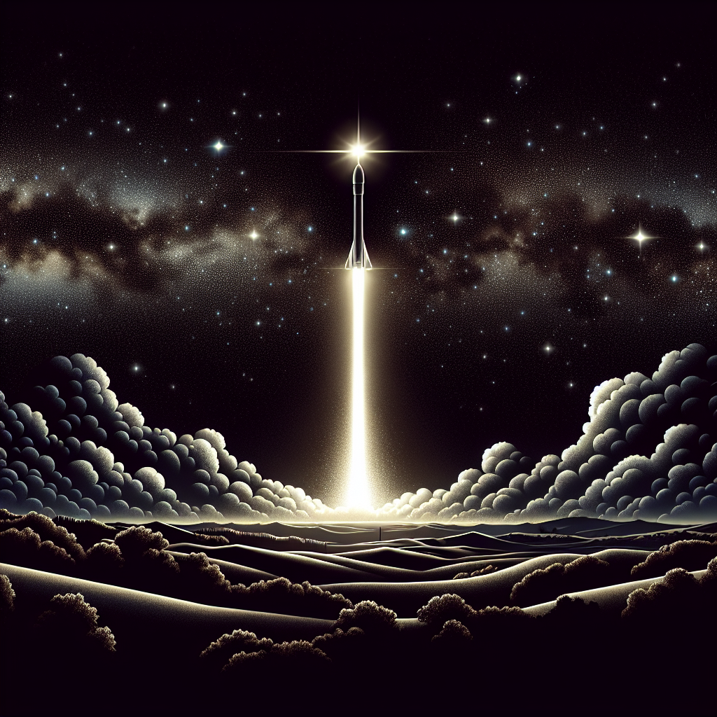 Video: SpaceX Rocket Lights Up California's Night Sky