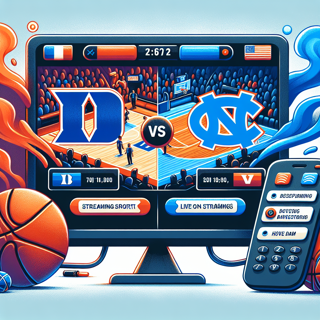 Viewing Guide: Duke vs North Carolina Basketball - TV Channel & Free Live Stream