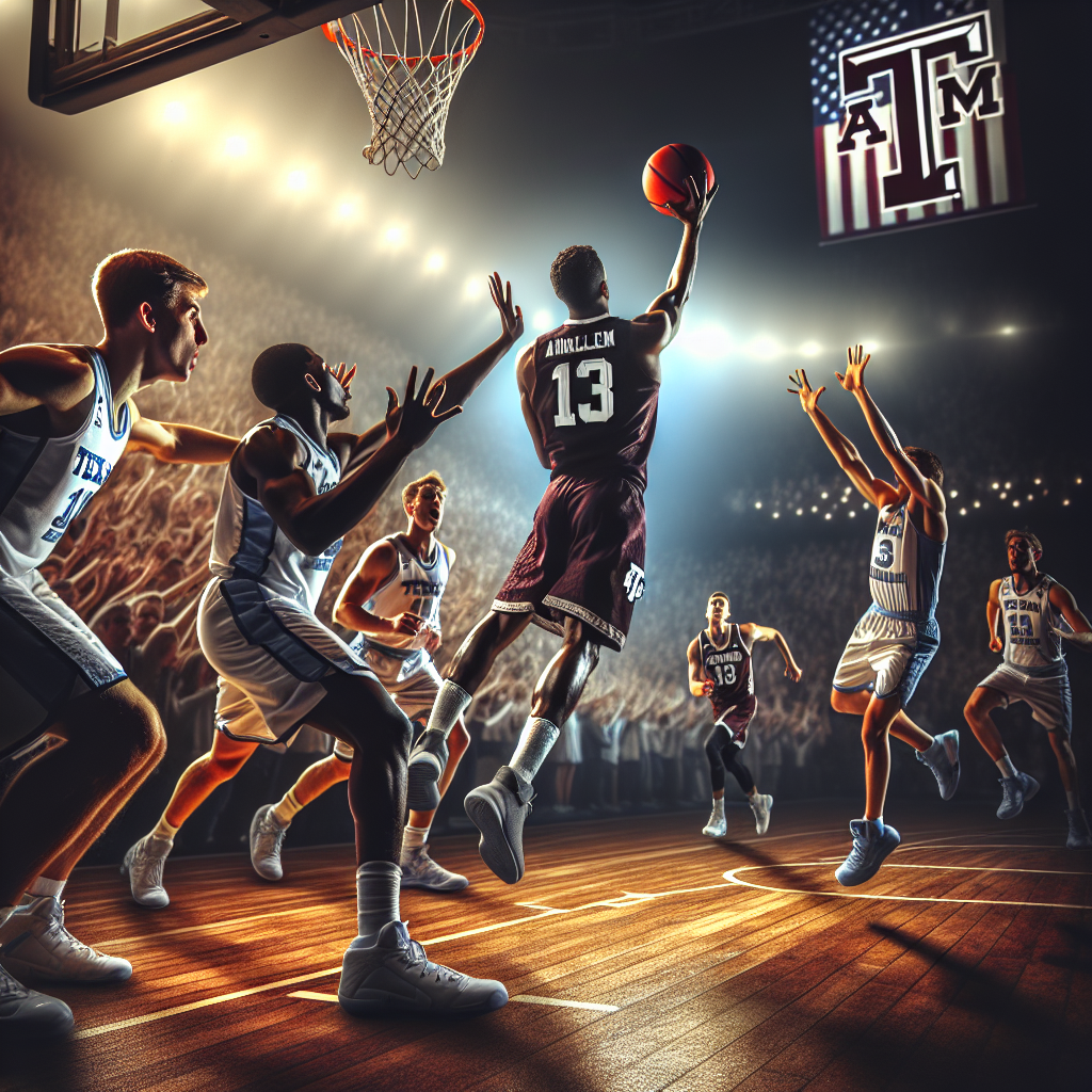 Wade Taylor IV's 25 Points Propel No. 13 Texas A&M to Triumph Over South Carolina