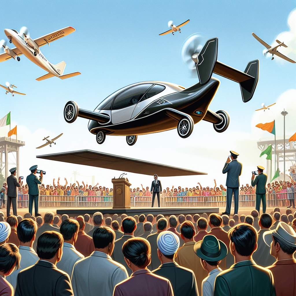 Watch: First Flight of Rs 2.5 Crore Flying Car Unveiled