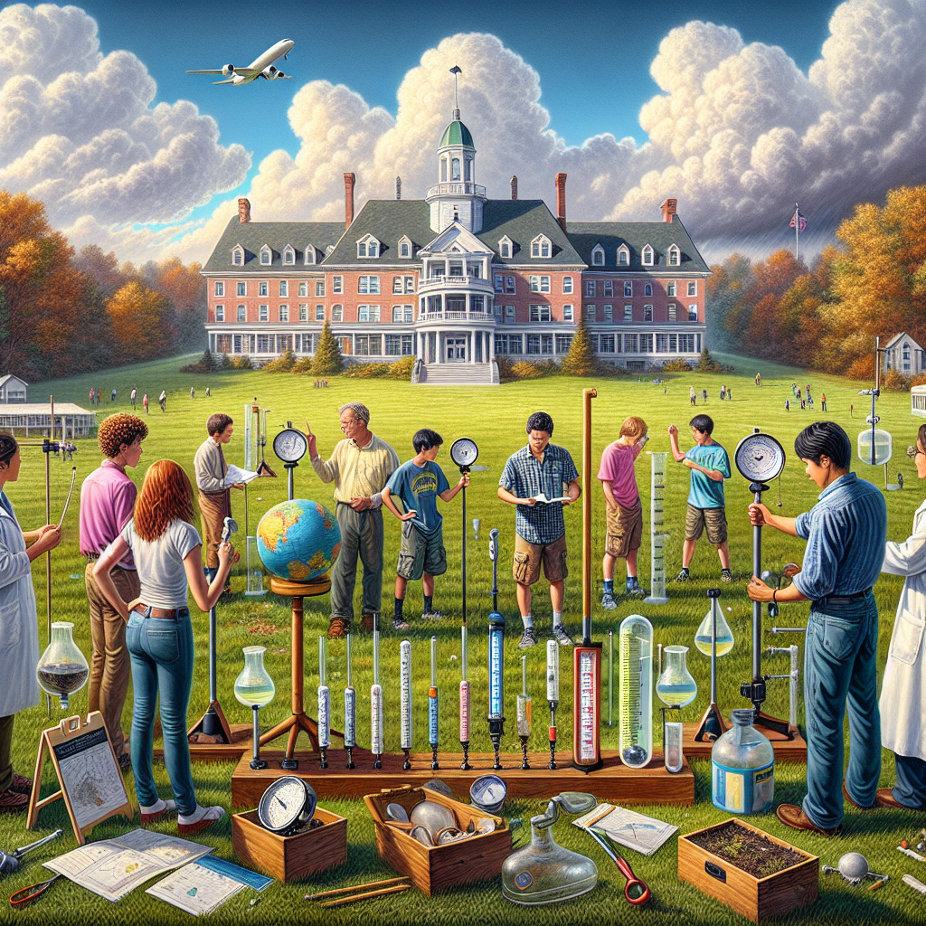 Weather Exploration at Mount St. Mary's Academy in Manchester, NH