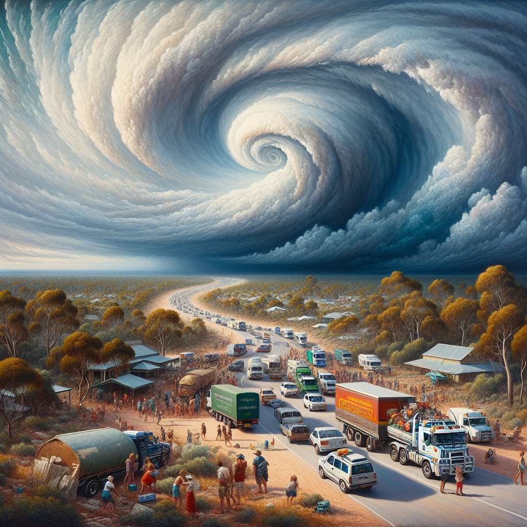 Western Australia Prepares for 'Severe' Category 5 Cyclone Zelia