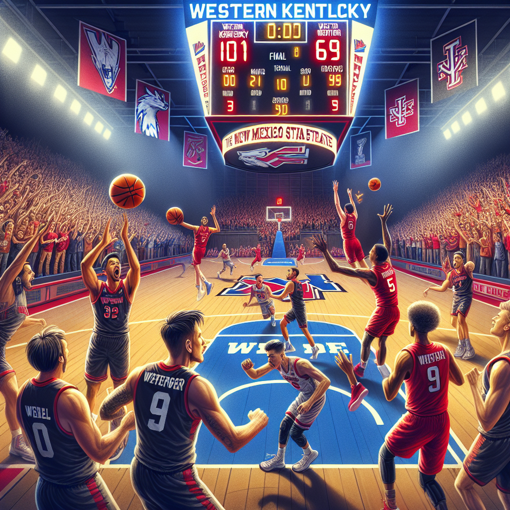 Western Kentucky Dominates New Mexico State with a 101-69 Victory