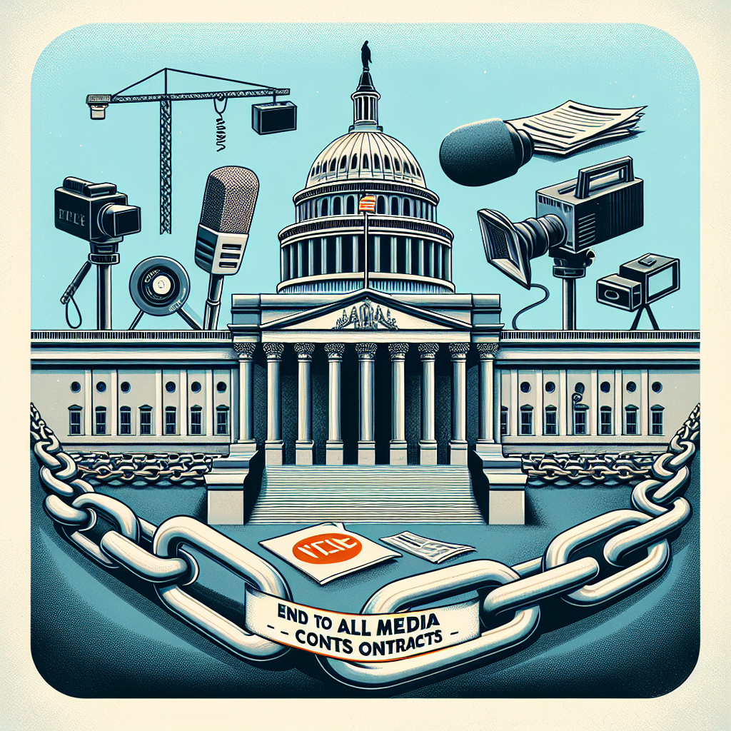 White House Directs End to All Media Contracts – Axios