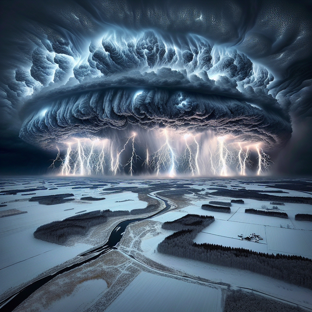 Winter Storms Cause Flooding and Rare 'Thunder Ice' Across Multiple US States