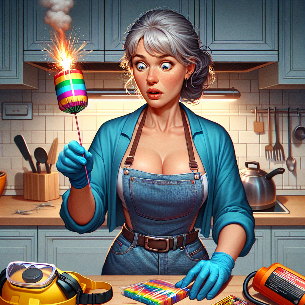 Woman Mistakes Firecracker for Candy, Suffers Injuries