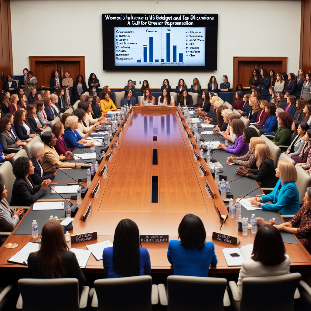 Women's Influence in US Budget and Tax Discussions: A Call for Greater Representation