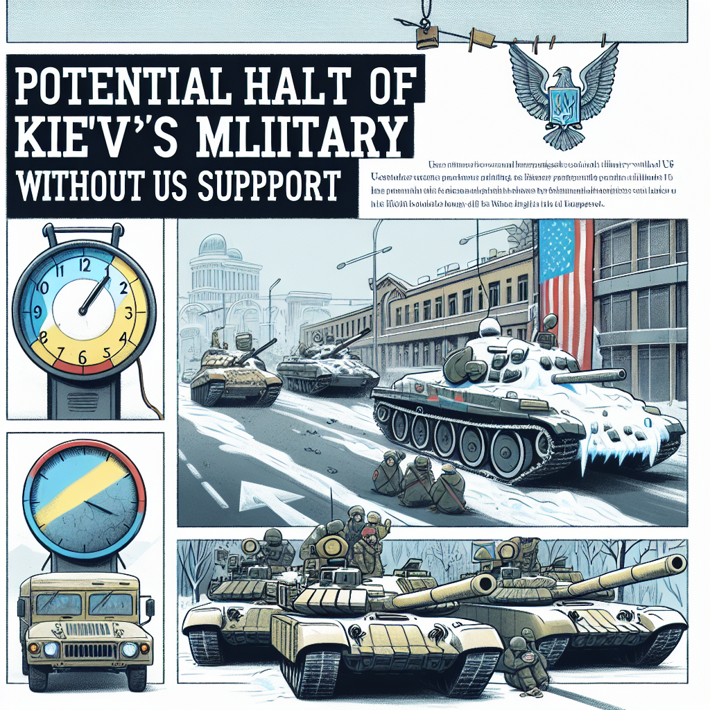 WSJ Forecasts Potential Halt of Kiev's Military Without US Support