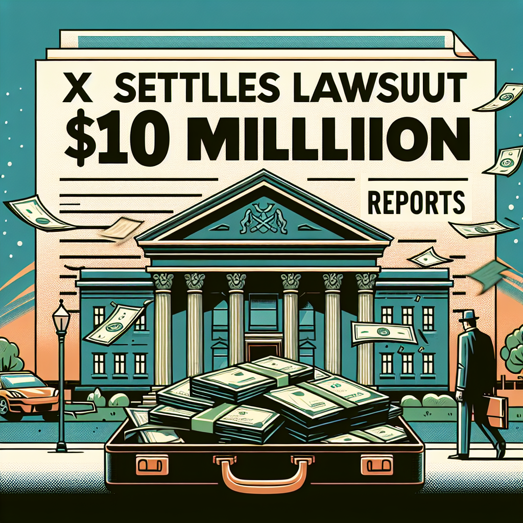 X Settles Trump Lawsuit for $10 Million: Reports