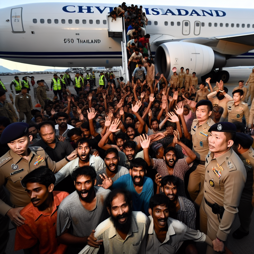 540 Indians Rescued from Cyber Fraud Scheme, Returning from Thailand