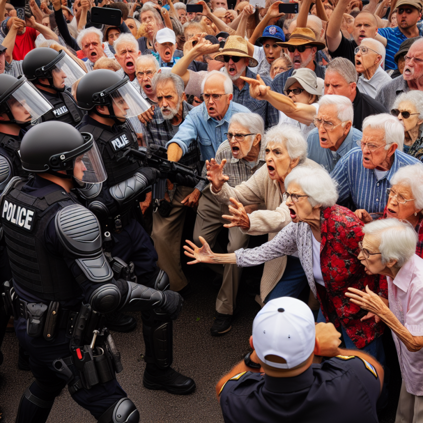 Argentine Police Clash with Pensioners in Violent Incident