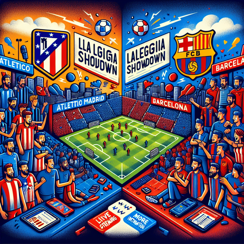 Atletico Madrid vs Barcelona: LaLiga Showdown - Teams, Streaming, and More