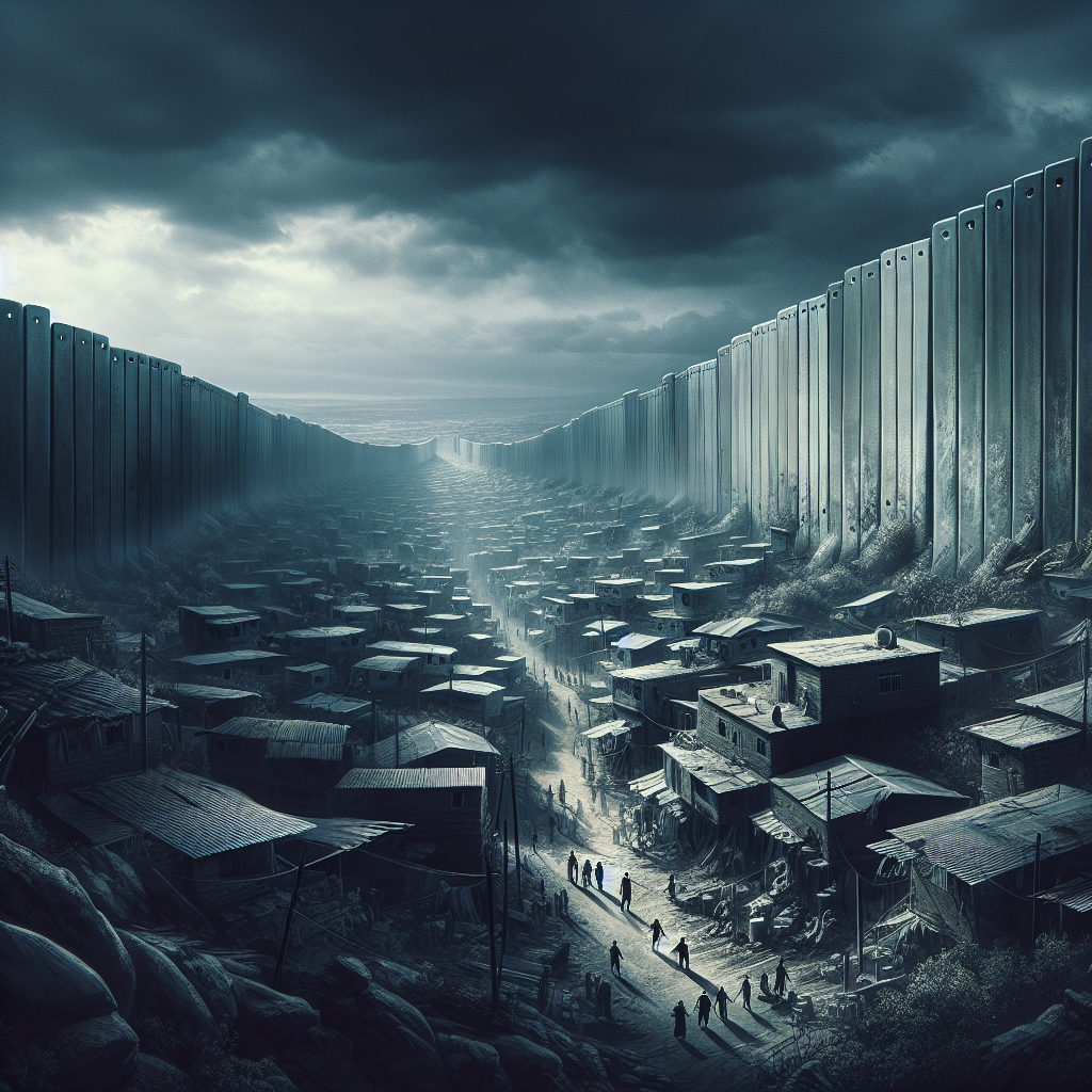 'Checkpoint Horror: The Israeli Barrier Haunting a Palestinian Town'