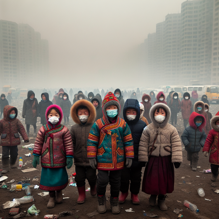 "Choking on Smog: Mongolia's Children Struggle with Toxic Air Pollution"