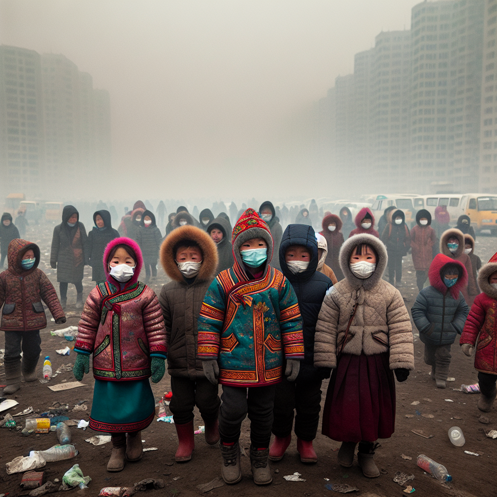 "Choking on Smog: Mongolia's Children Struggle with Toxic Air Pollution"