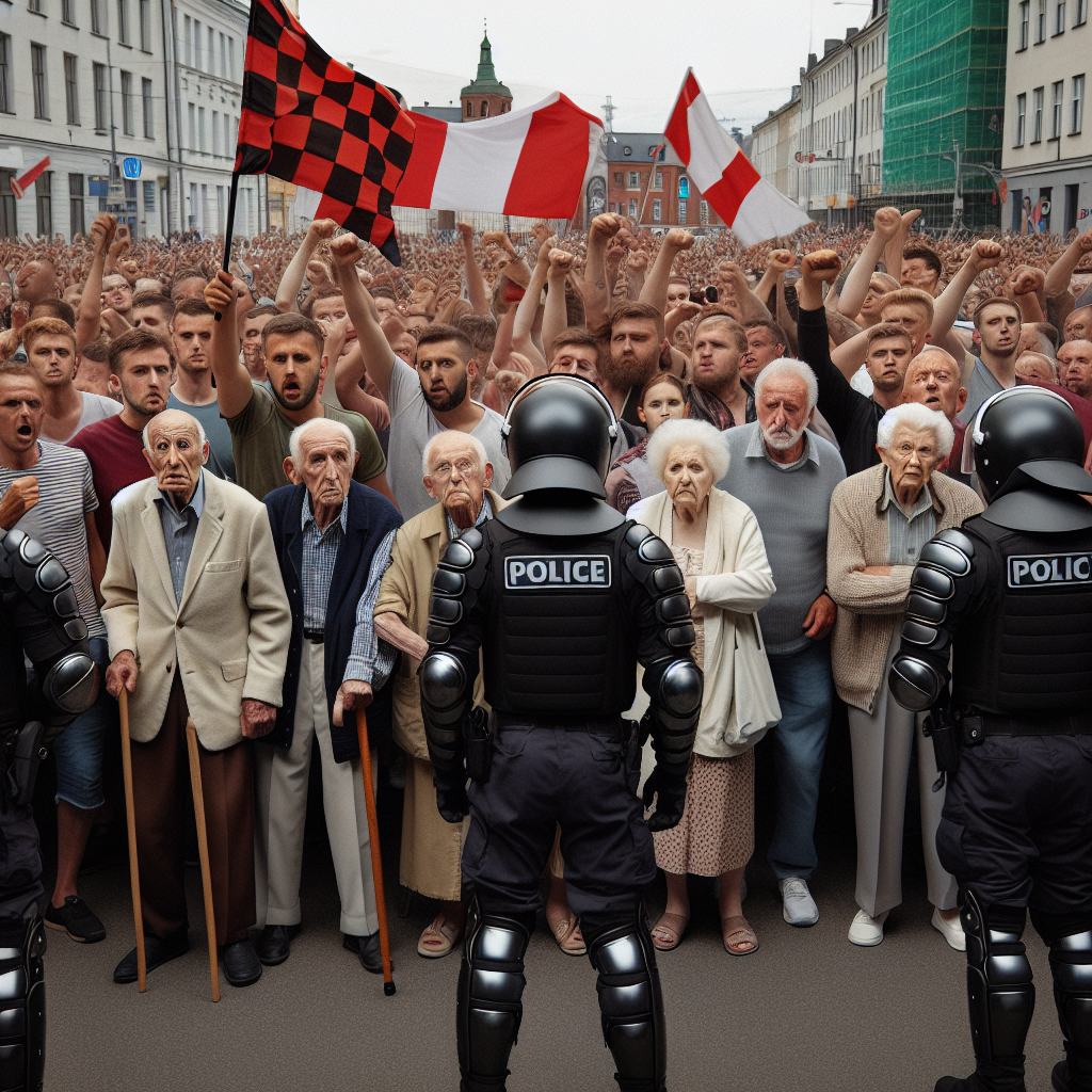 Clashes Erupt in Argentina: Football Fans and Retirees Face Off with Police