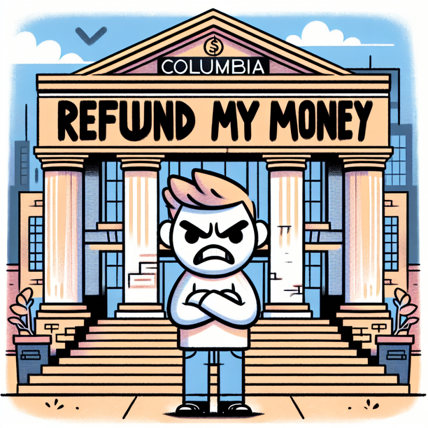 Columbia, Refund My Money!