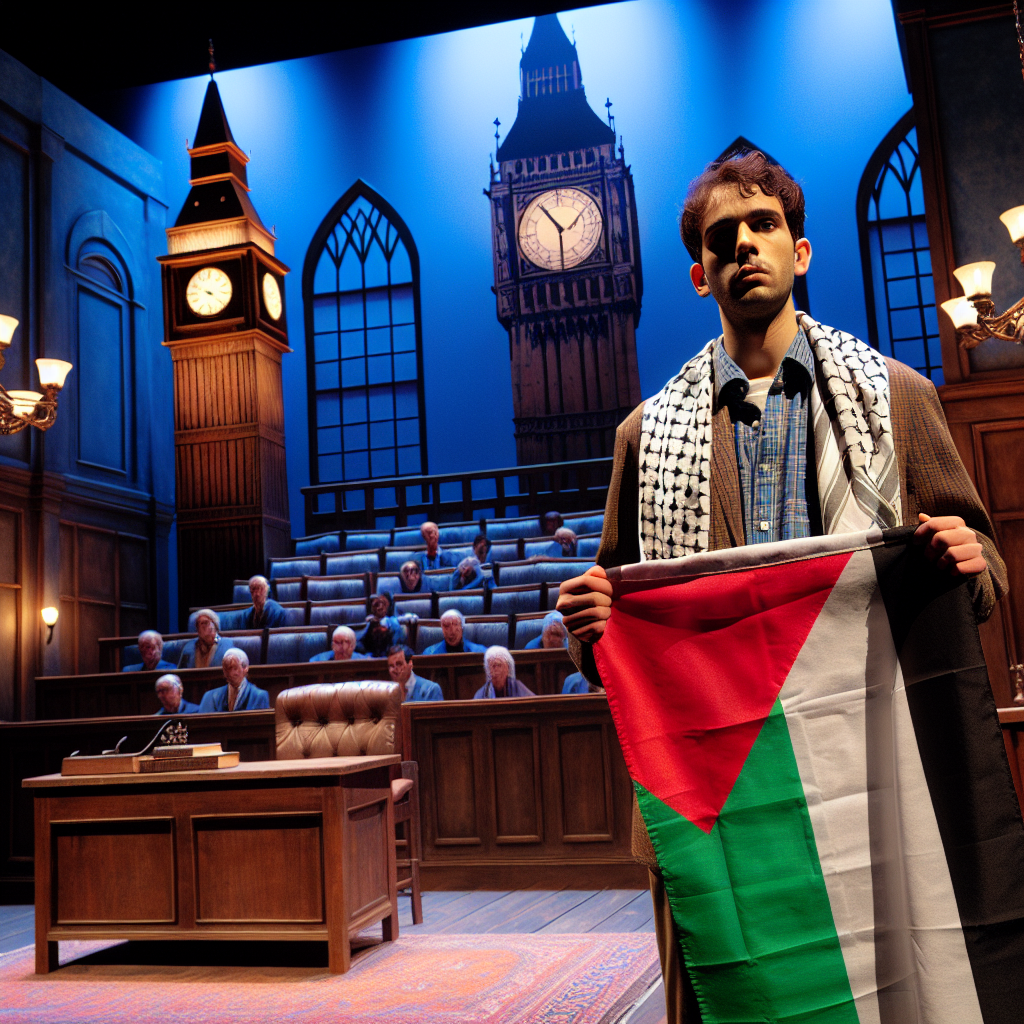 Court Appearance for Man Who Climbed 'Big Ben' with Palestinian Flag