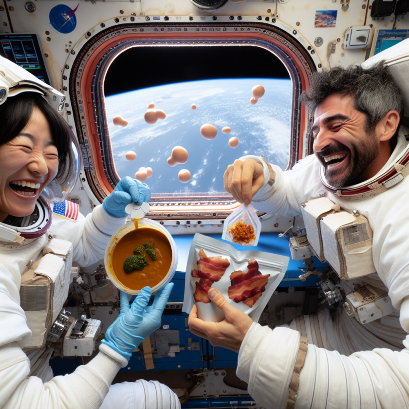 Culinary Adventures of Sunita Williams and Butch Wilmore in Space