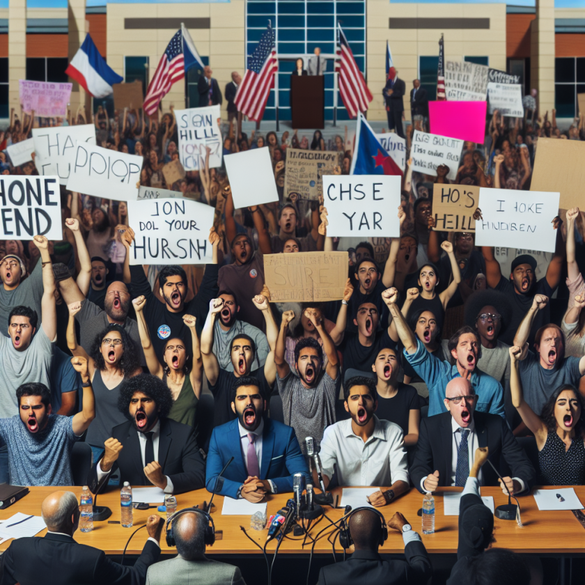 Democratic Activists Spark Anti-Trump Protests and Criticism of Their Own Party at GOP Town Halls