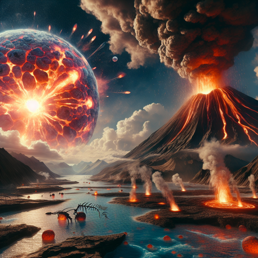 Did Ancient Volcanoes Contribute to Earth's Ideal Conditions for Life?