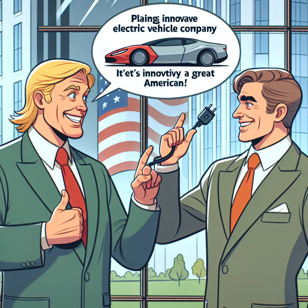 Donald Trump Plans to Acquire Tesla, Praises Elon Musk as a "Great American"