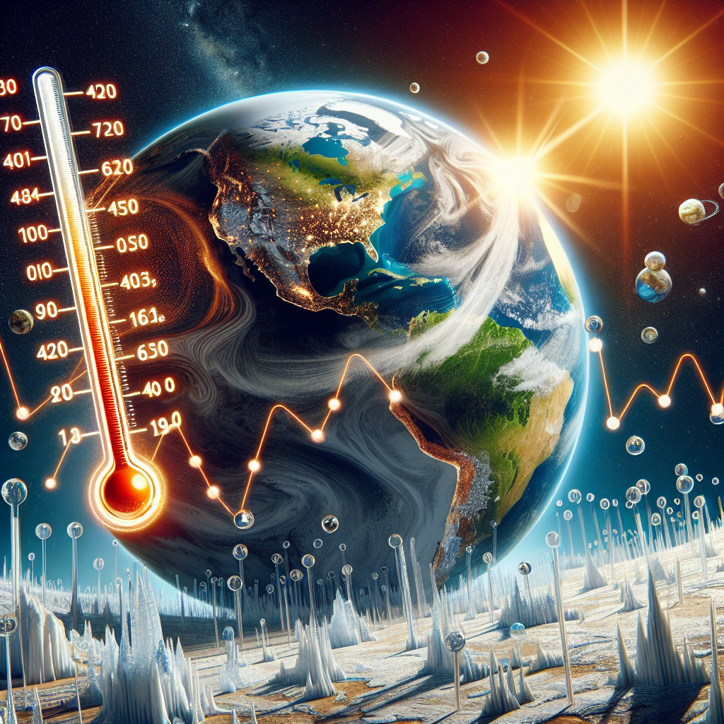 Earth's Hottest Decade Recorded Amidst Record CO2 Levels in 800,000 Years