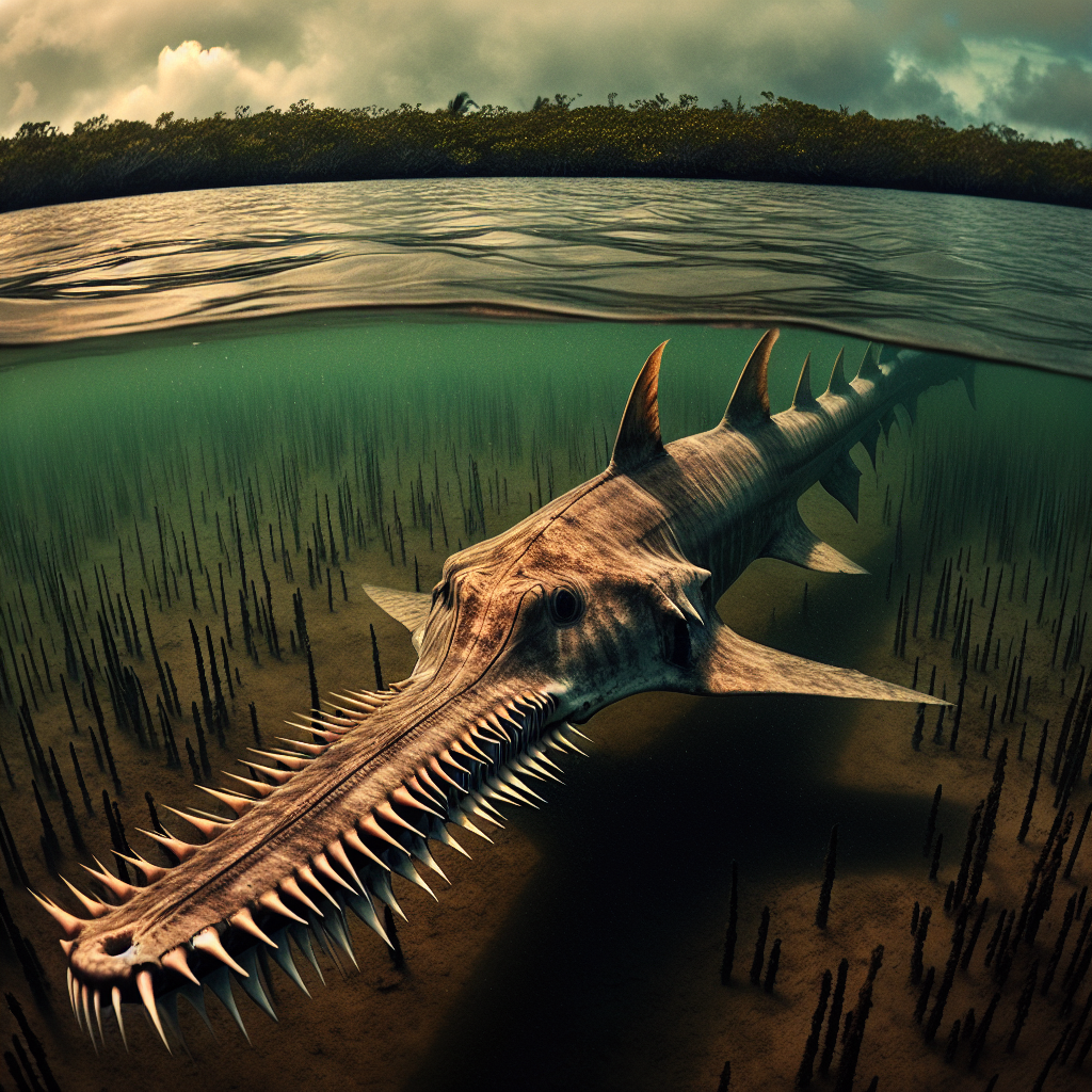 Enigmatic Disease Threatens Endangered Sawfish in Florida Again