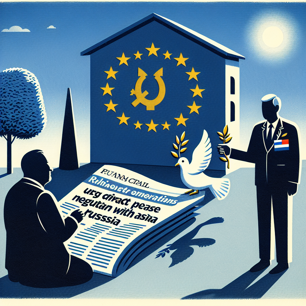 EU Member Urges Direct Peace Negotiations with Russia – FT