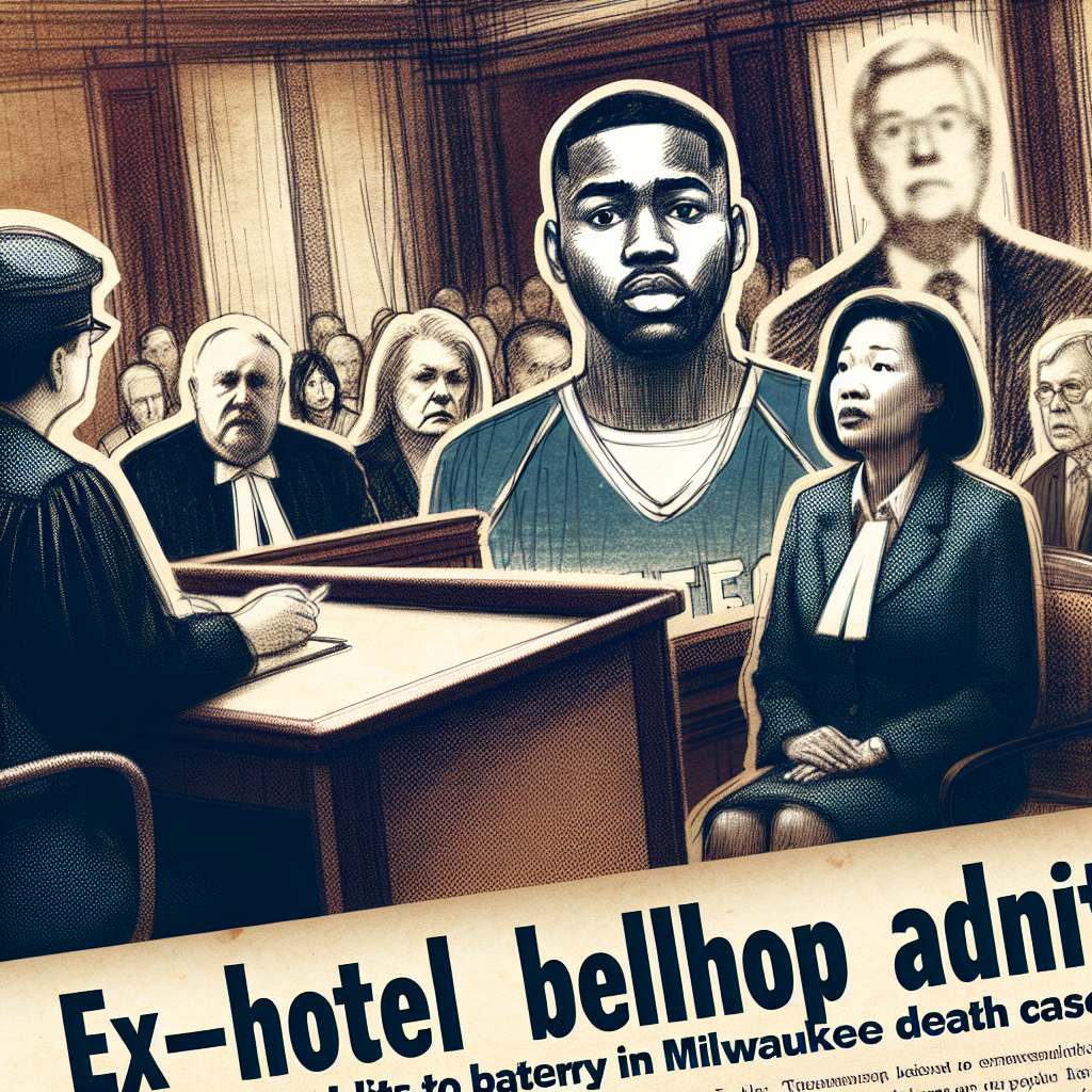 Ex-Hotel Bellhop Admits to Battery in Milwaukee Death Case